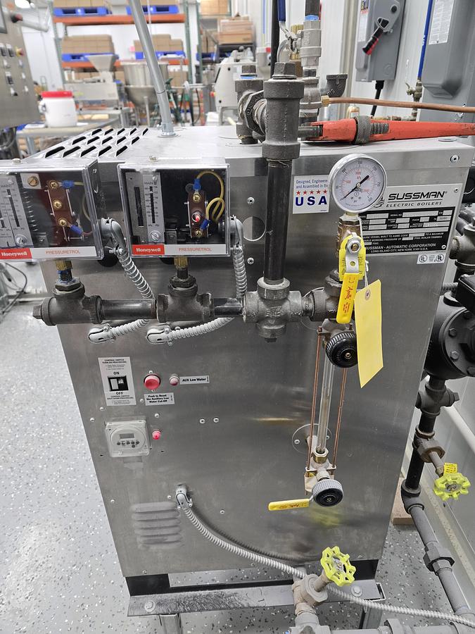 Used Sussman ES36 (36 kW) Electric Steam Boiler