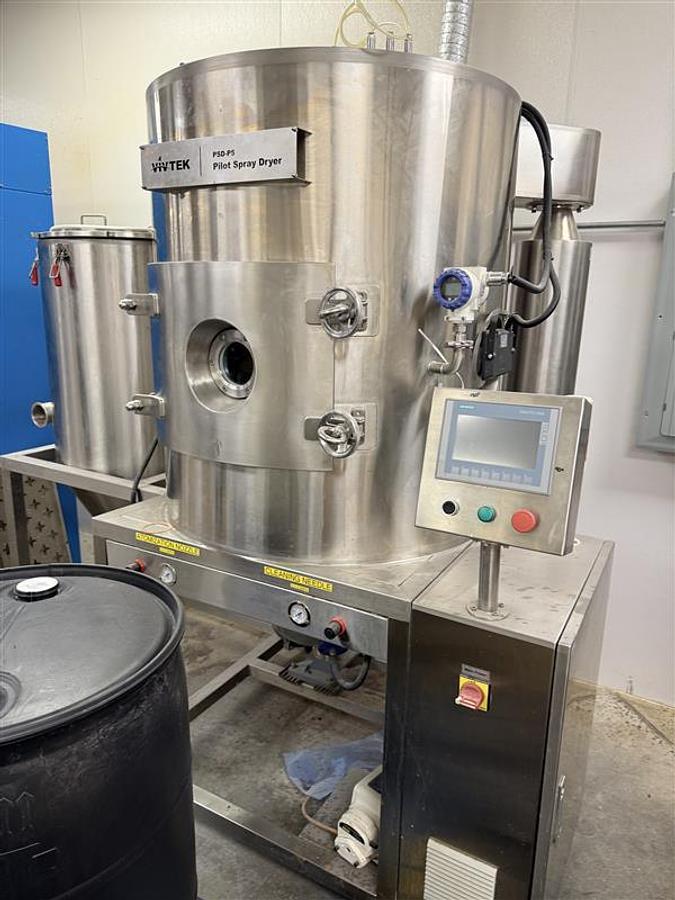 Used Vivtek PSD-P5 Pilot Spray Dryer (Food Grade Powder Processing Machine)