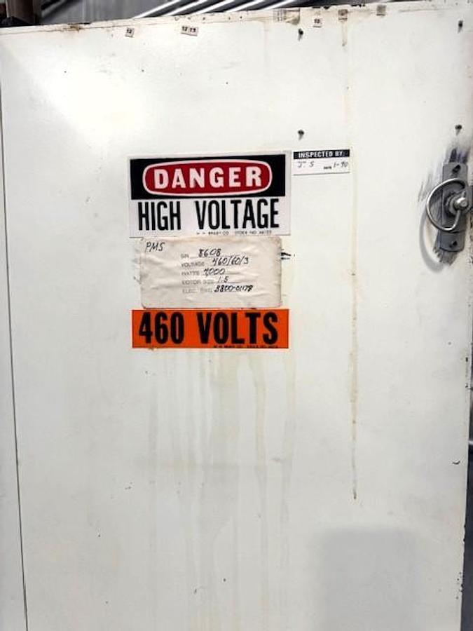 Used Wabash 480 Press – Serial Number 3602206