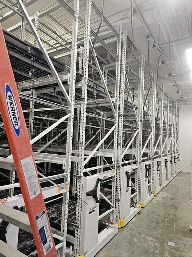 Used SpaceSaver Indoor Grow System - with Trays and Shelving