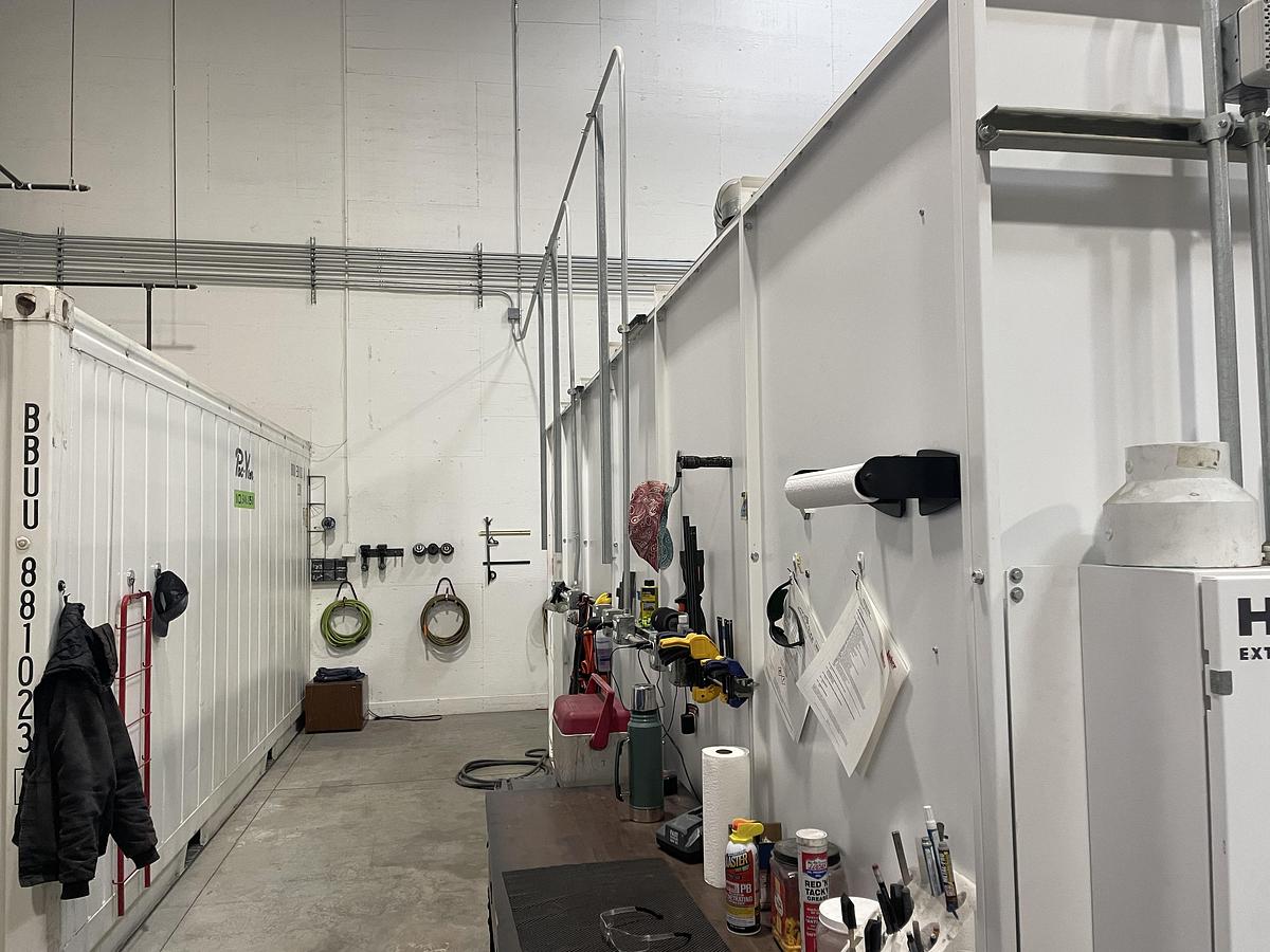 Used HAL C1D1 Extraction Booth 10x20x8.5"