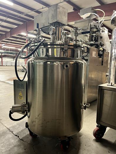 Used SaintyCo Softgel Encapsulation Line – Gelatin Melting, Mixing, Drying & Bottling – Turnkey System