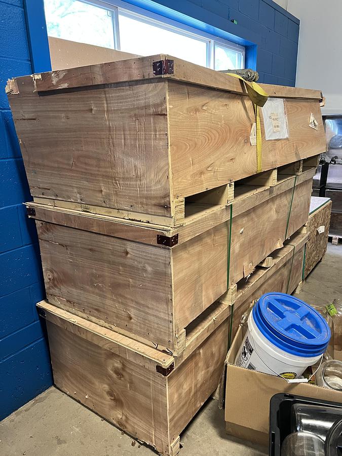 Jacketed Condensing Columns (Tri-Clamp Heat Exchangers) 12"x72" - Brand New 