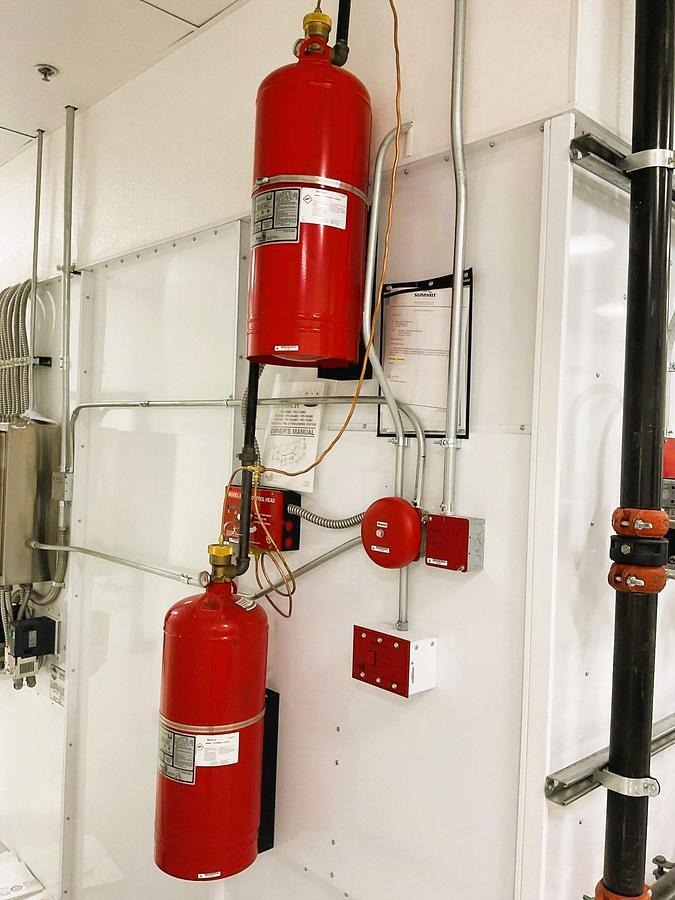 Used Extraction Tek C1D1 Booth – 8x12’ (Fire Suppression Included | UL Listed