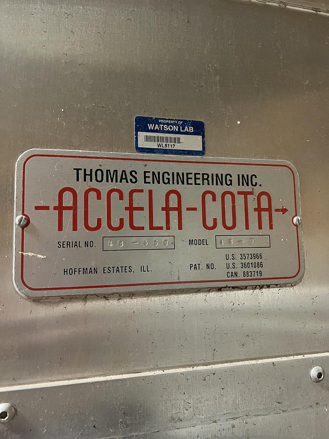 Accela-Cota Pill Coater 48-D