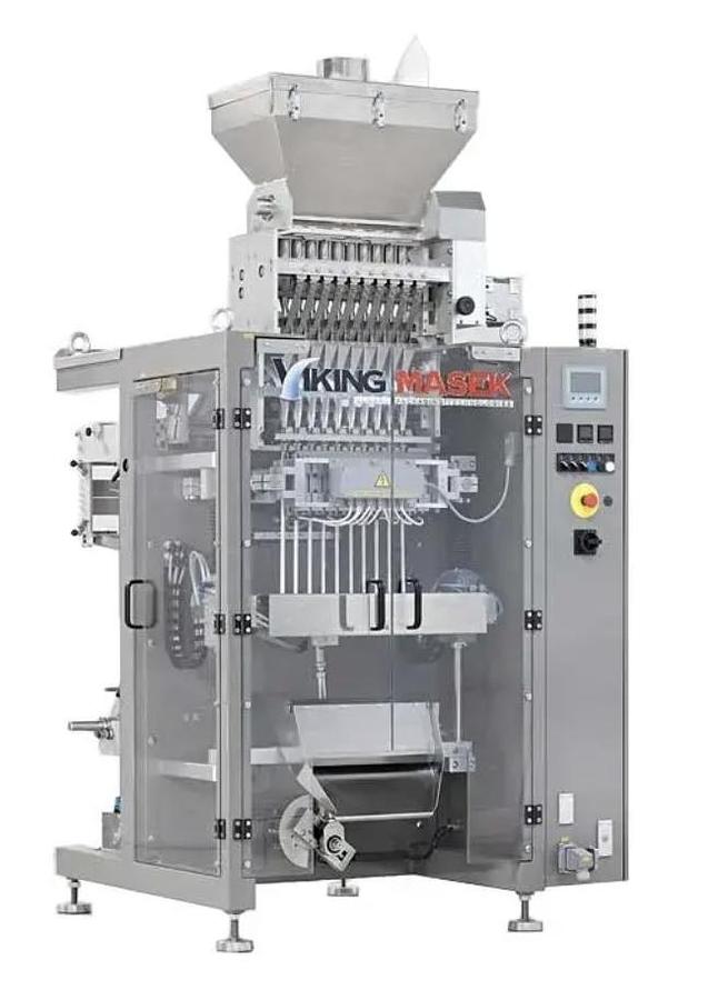 Used Stick Pouch Filling Machine by Viking Masek Model ST400