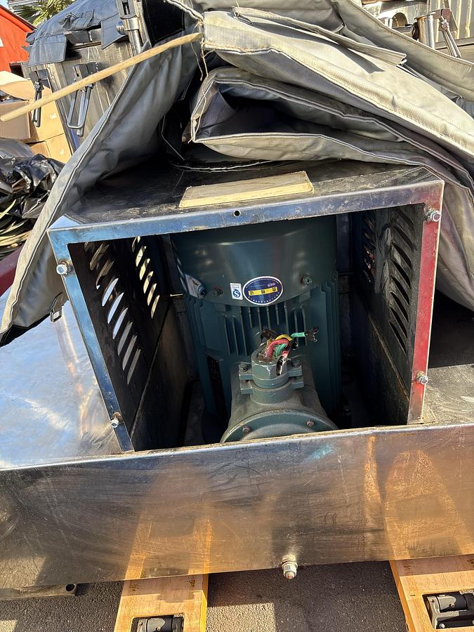 Used  BVV Jacketed 50 lb Ethanol Centrifuge 