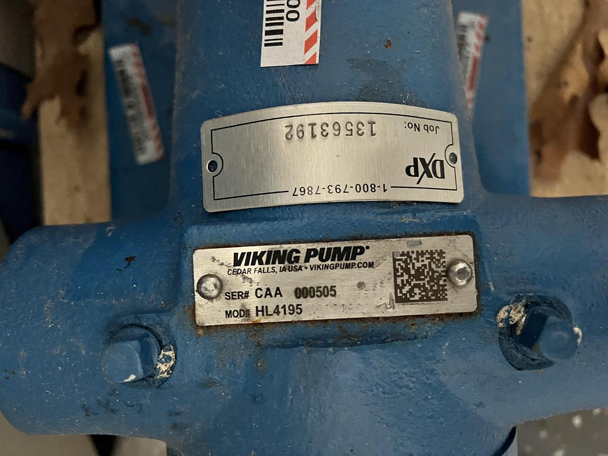 Used Viking Transfer Pump HL4195 with DXT Motor