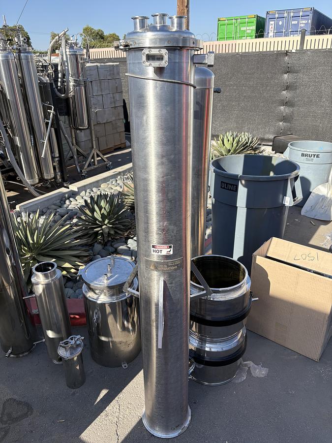Used Delta Separations FFE 45 (Falling Film Evaporator 45 gal/hour recovery)