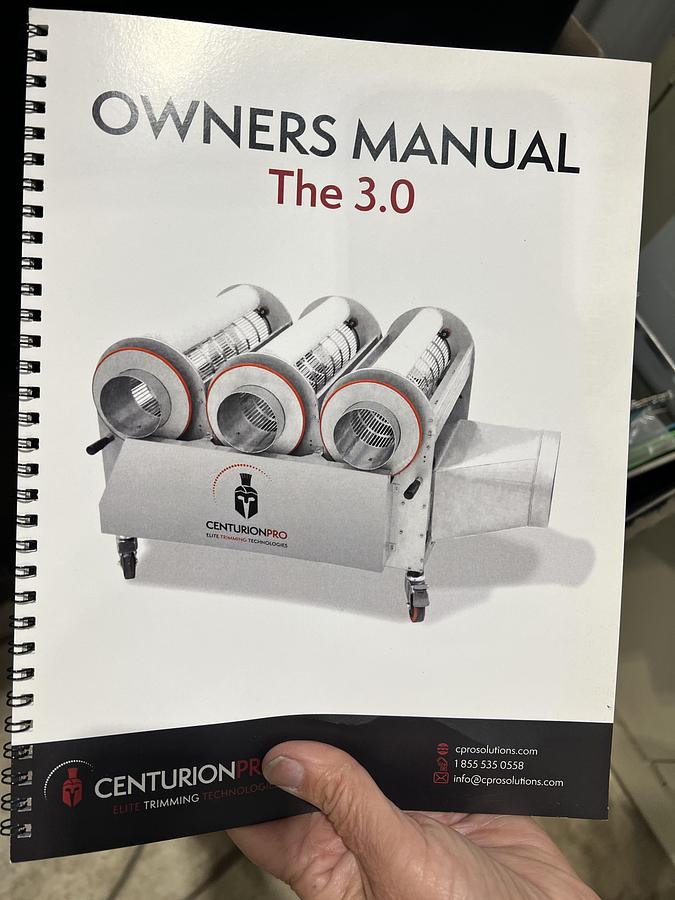 Used Centurion Pro 3.0 Stainless Steel Trimmer