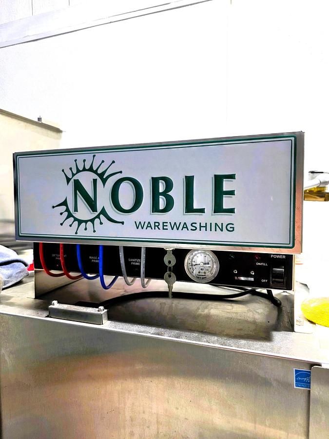 Used Noble Dish Washing Rinse and Sanitation System