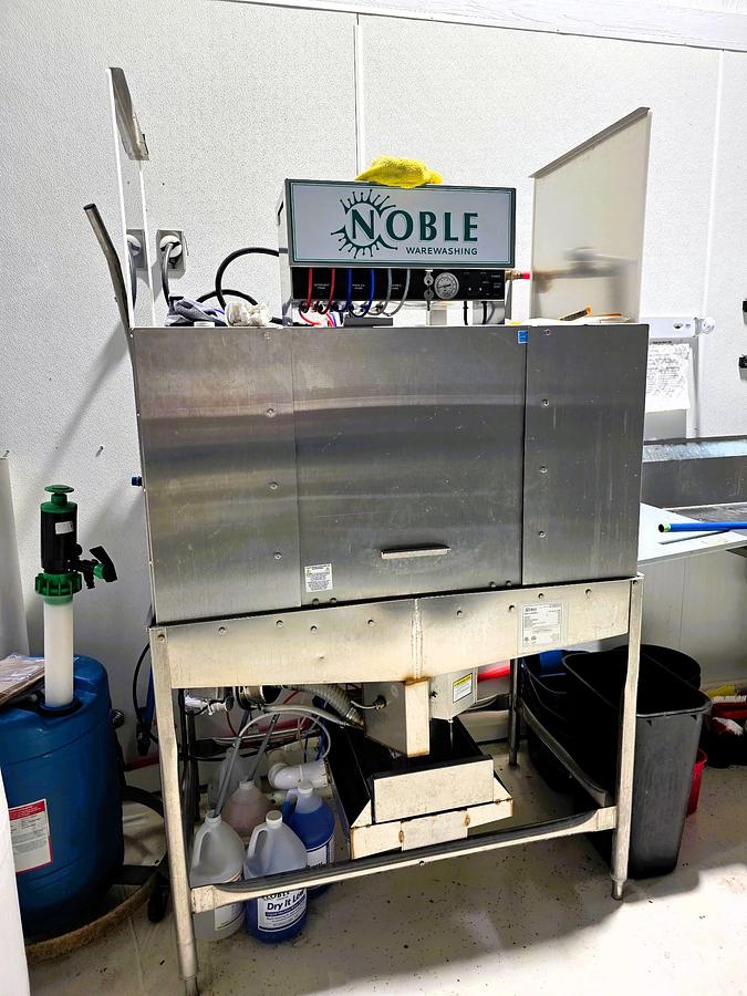 Used Noble Dish Washing Rinse and Sanitation System