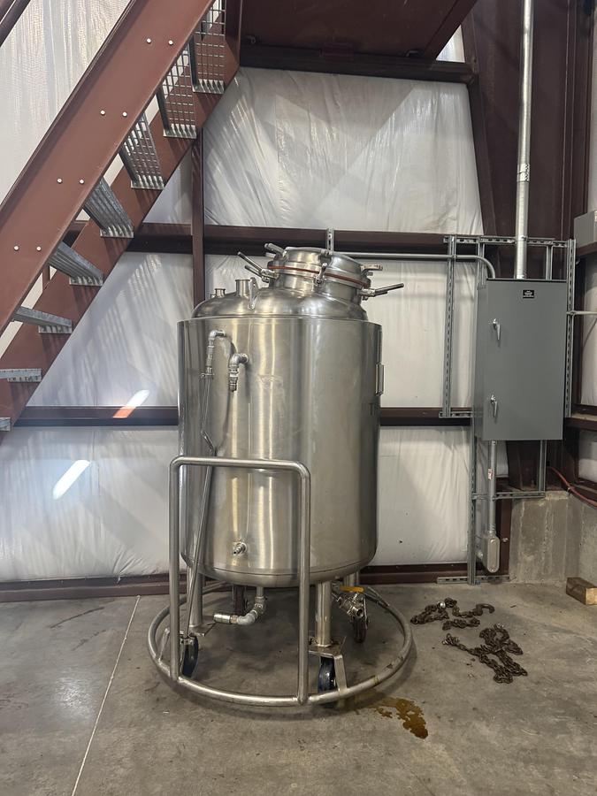 Used Precision Stainless 1000 L Mixing Tank (3 Units Available)