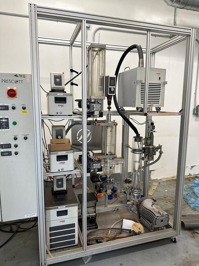 Used Prescott P1000 Pro Wiped Film Distillation – Turnkey System