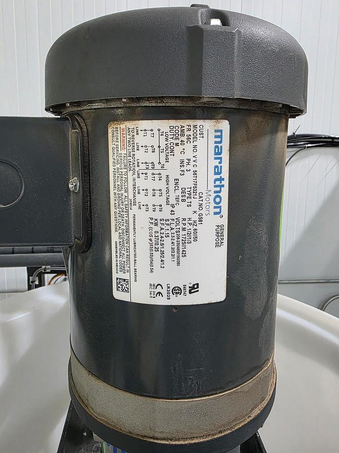 Used Rythym Fertigation System: an In-Line Automated Nutrient Batch Dosing System