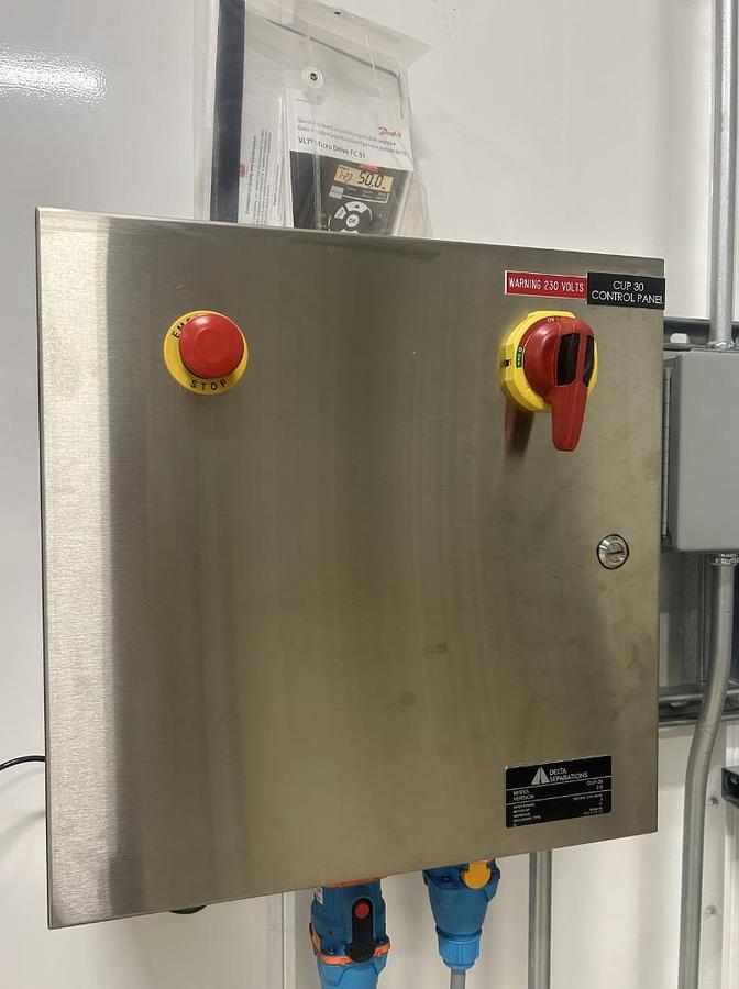 Used Delta Separations CUP 30 Ethanol Extraction Centrifuge - Complete System