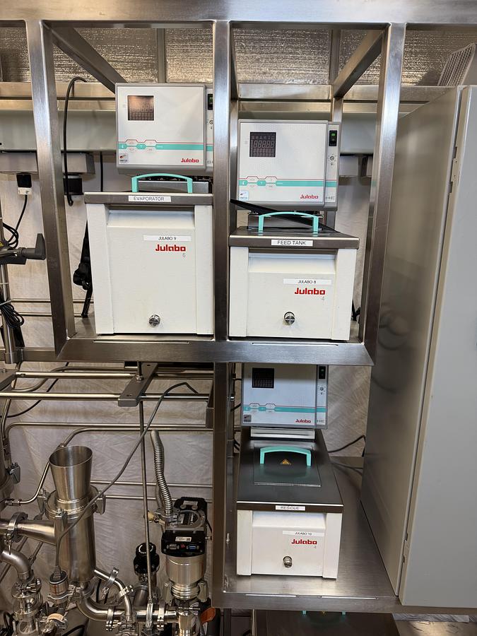 Used Dual Stage KDT6 Chemtech/UIC Wiped Film Short Path Distillation