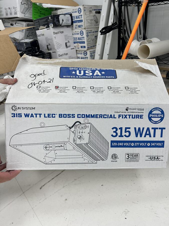 Sun System 315 Watt Light Fixtures