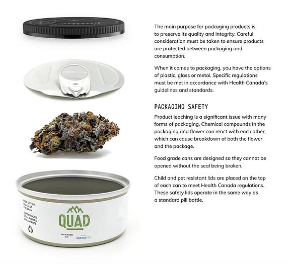 Used Nitrotin - Nitrogen Canning Line for Flower or Prerolls