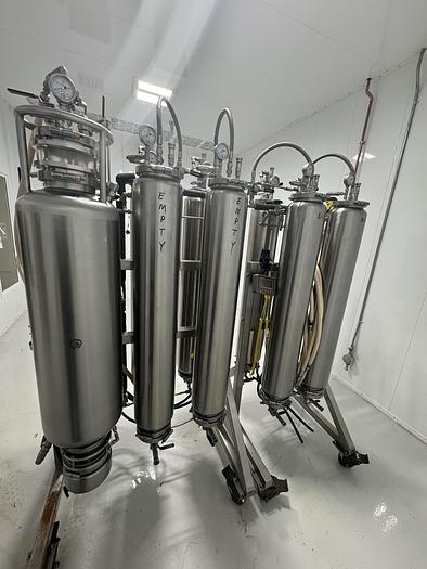 Used Full Turnkey Bizzybee Dual Rack Hydrocarbon Extraction System (Perfect Condition)