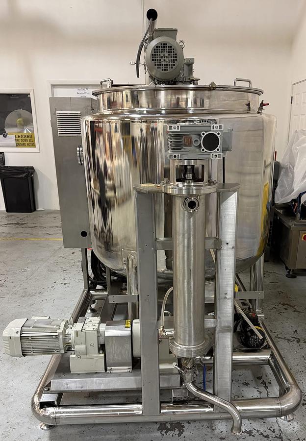 Used (2) 400 L Gummy Cooking Kettles