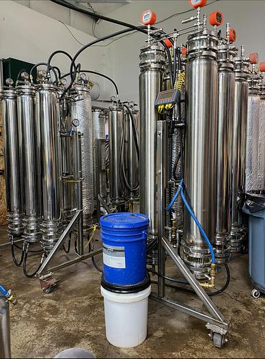 Used Bizzy Bee Triple Rack - Full Turn Key BHO Extraction