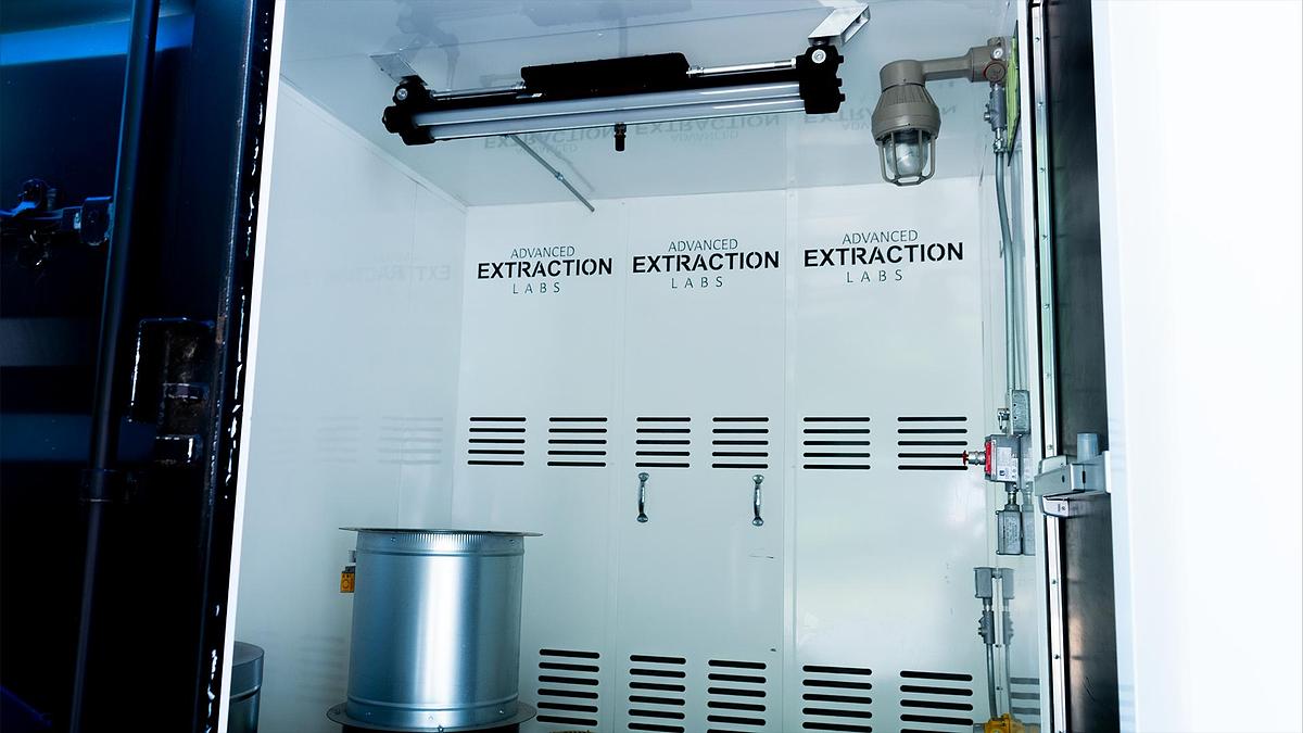Advanced Extraction Labs C1D1 Extraction Booth Model CS820 | 8' x 8' x 20' |