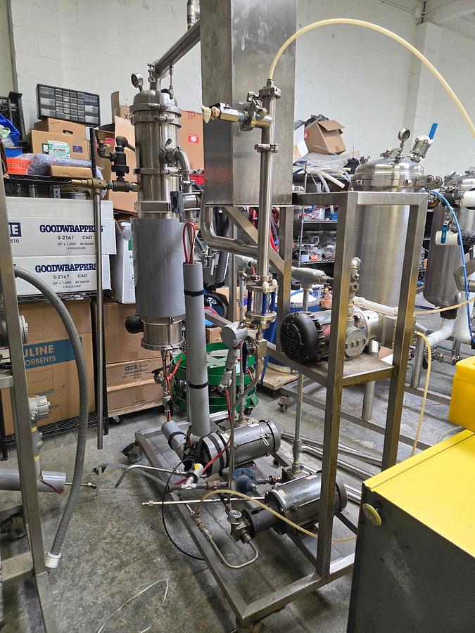 Used Pinnacle Package: AES, SRS, Decarb Skid, & Heated Filtration Skid