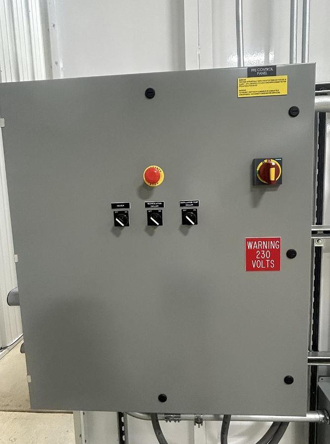 Used Delta Separations FFE 60 Falling Film Evaporator 60gal/hr