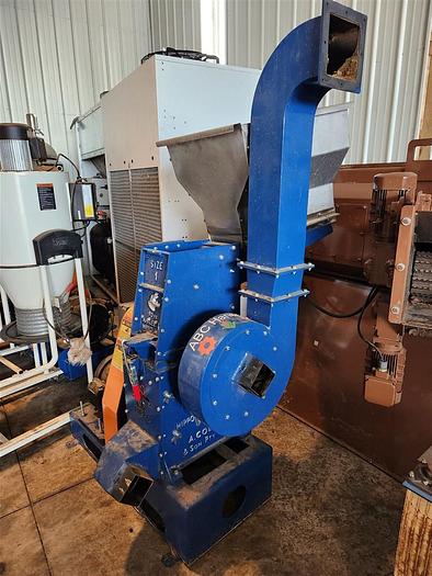 Used ABC Hansen Hippo Hammer Mill #1 with Air Conveyor