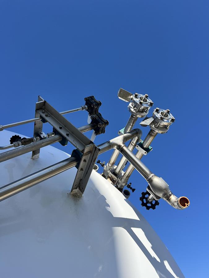 Used External Nitrogen Tank