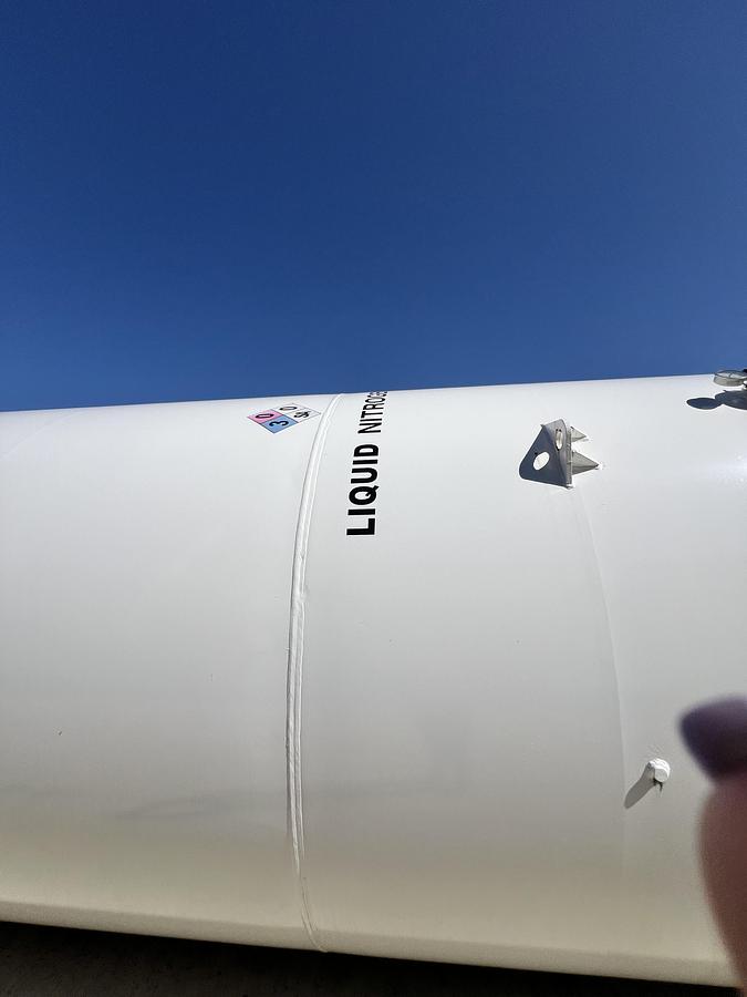 Used External Nitrogen Tank