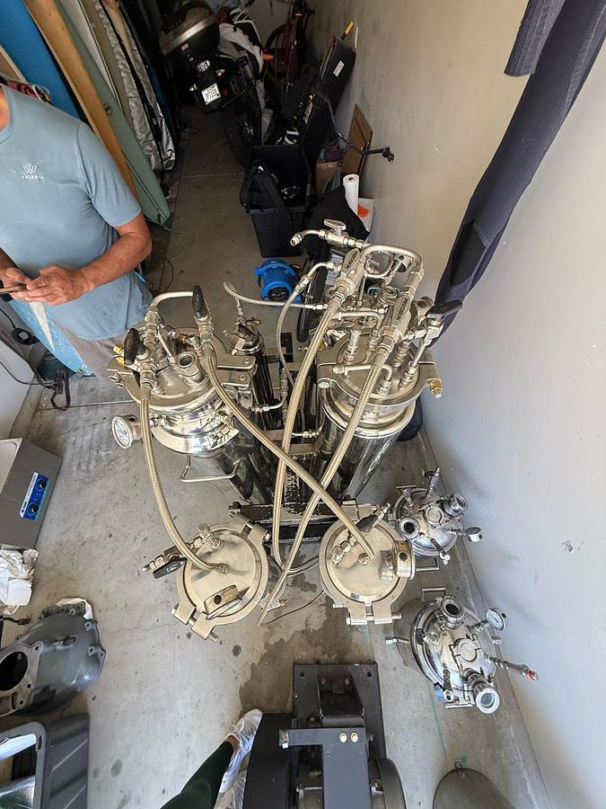 Used Precision PX1 Hydrocarbon Extractor with GC 5000 Gas Compressor - Turnkey System 