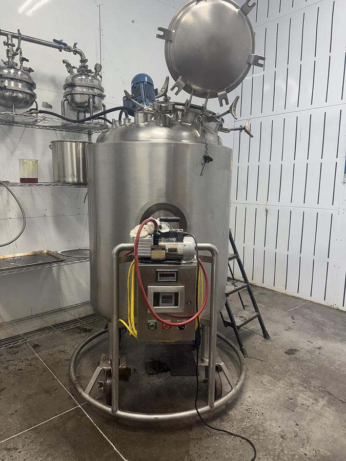Used Precision Stainless 1000 L Mixing Tank (3 Units Available)