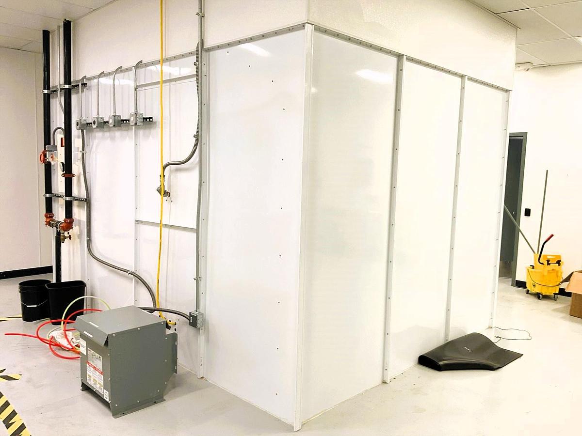 Used Extraction Tek C1D1 Booth – 8x12’ (Fire Suppression Included | UL Listed