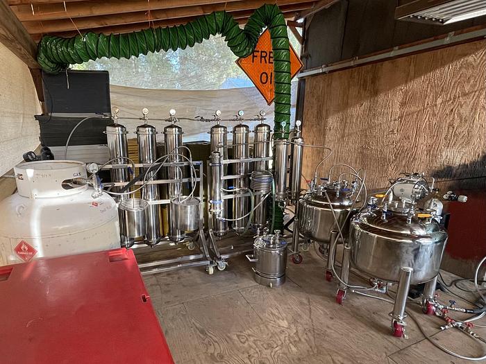 Used *FIRESALE* Turn-Key Hydrocarbon Extraction System by Extractor Solutions, all ancillary included