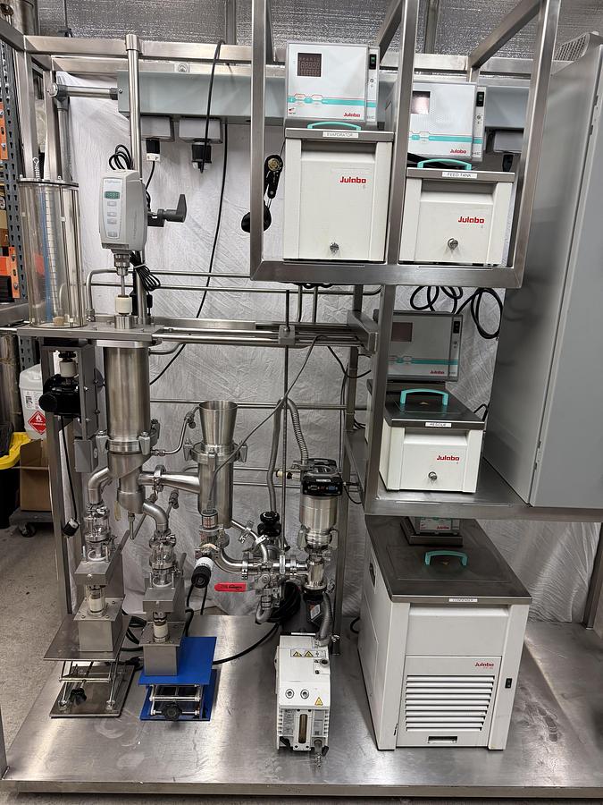 Used Dual Stage KDT6 Chemtech/UIC Wiped Film Short Path Distillation