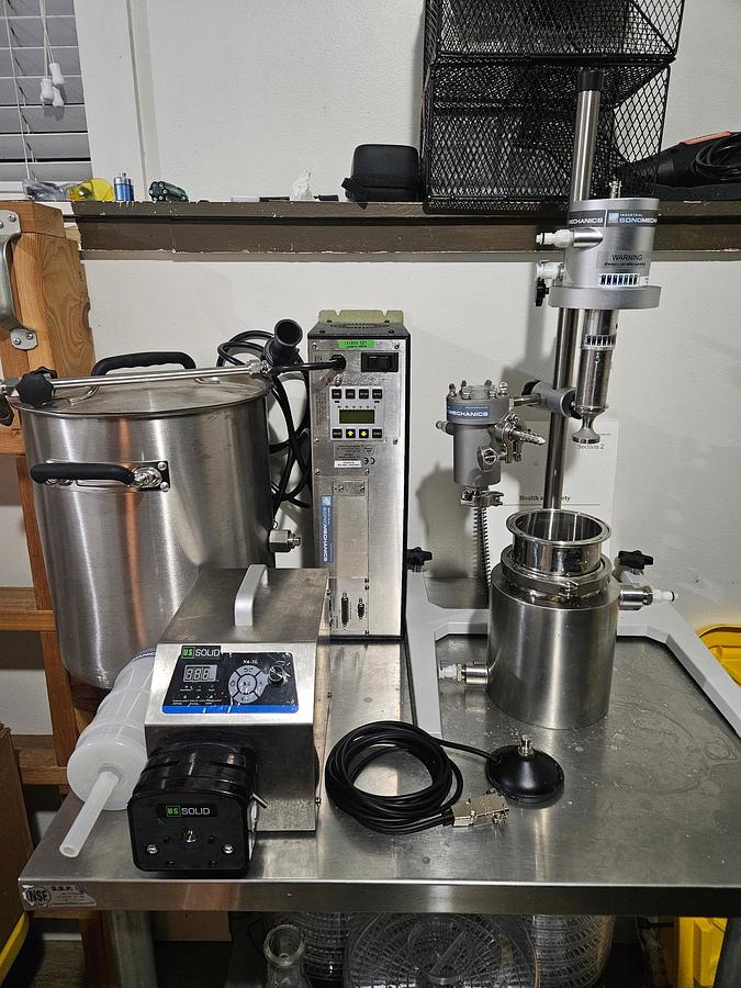 Used Ultrasonic Emuslifier by Sonomechanics BSP-1200 T