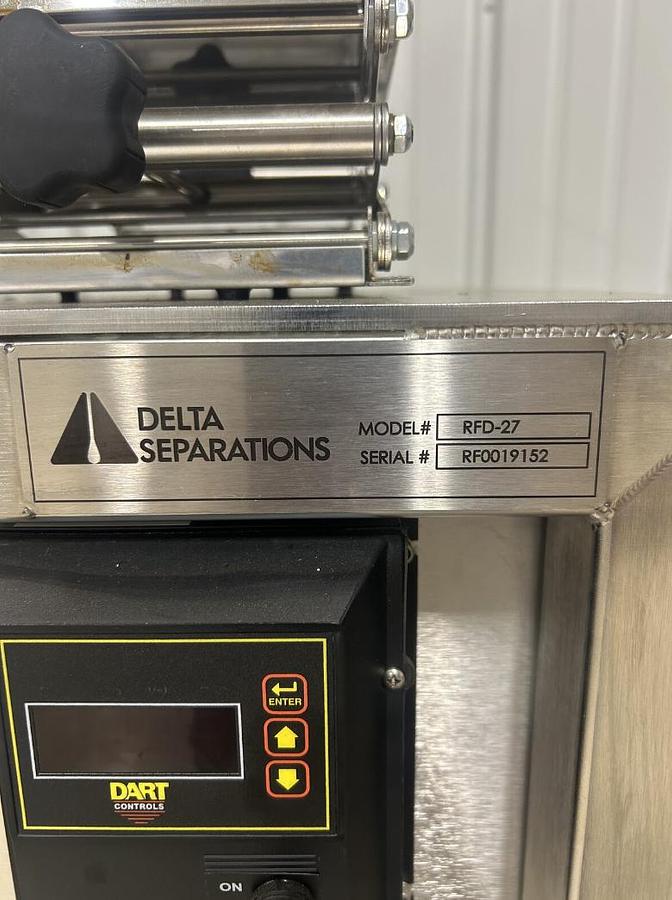 Used Delta Separations RFD-27 Rolled Film Distillation Skid - Turnkey, Near New