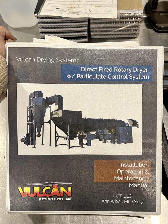 Used Vulcan® Hemp Dryer – DF8T Model