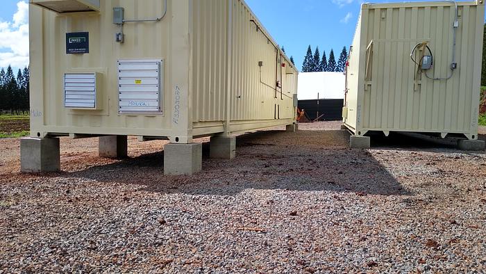 Never Used (2) C1D2 Modular Booths, 40' and 53' Length -