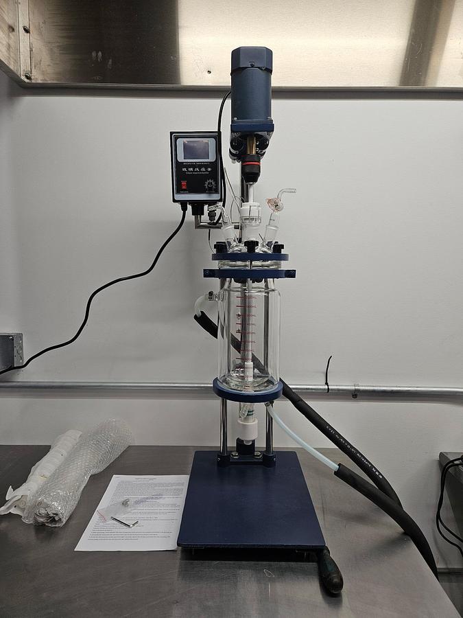 Used 2L Glass Reactor 