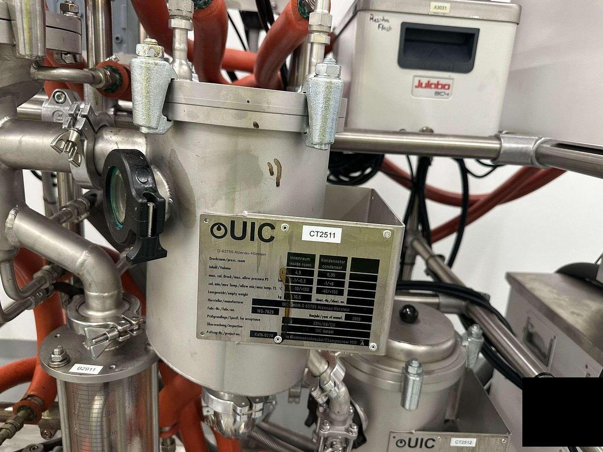 Used UIC Wiped Film Distillation Model KD6