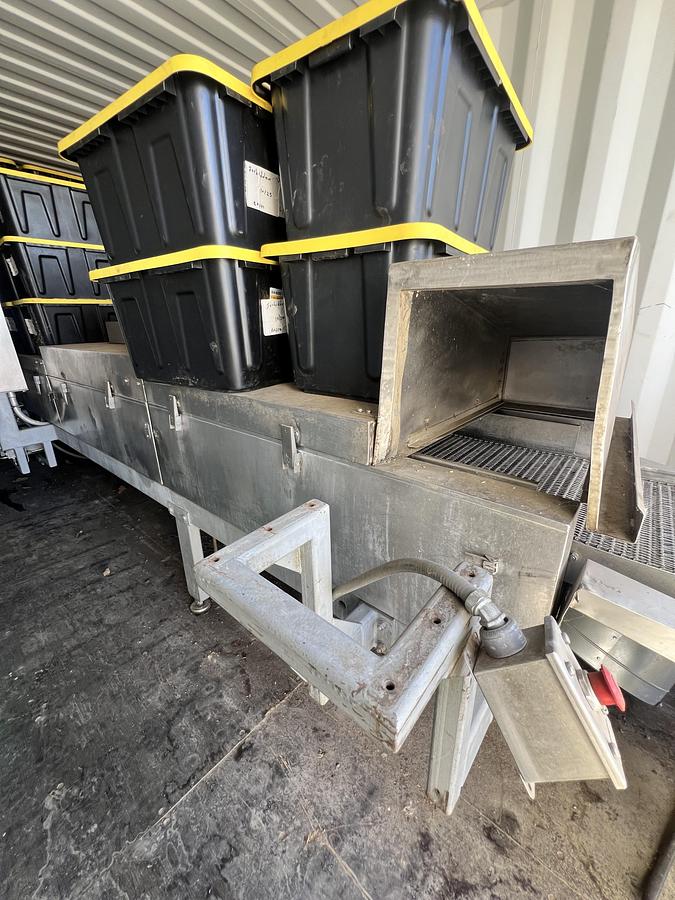 Used Integrated Process Systems Cryotransfer Tunnel - Nitrogen Freezing Conveyor