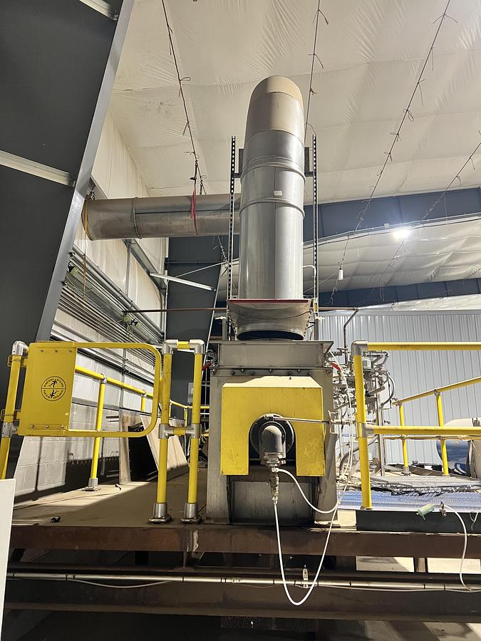 Used Flash Freeze Thermal Screw Nitrogen Sprayer