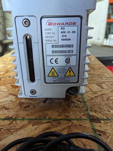Used Edwards RV3 Rotary Vane Vacuum Pump