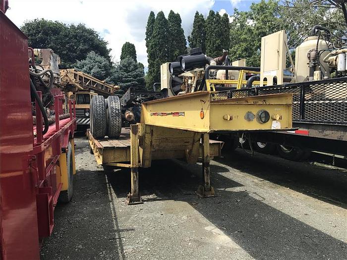 Used 1988 Rogers Lowboy Trailer with Fifth Wheel