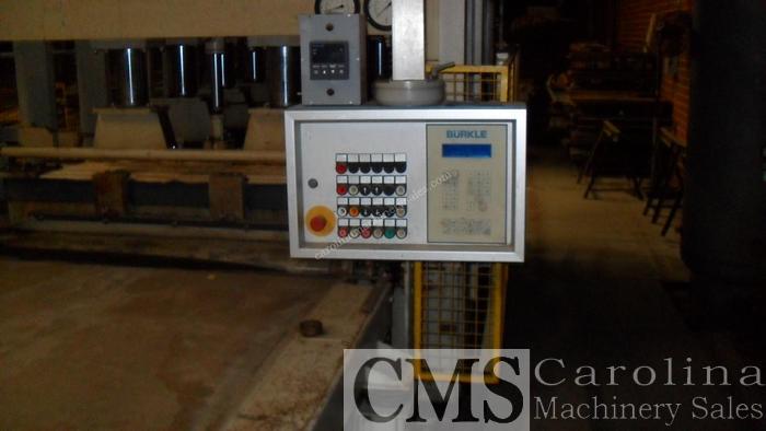 Used Burkle Feed Through Press