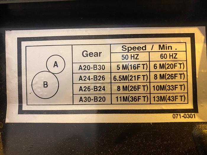 Used 2005 Jet JWS 34 Spindle Moulder with JPF-2 Feeder