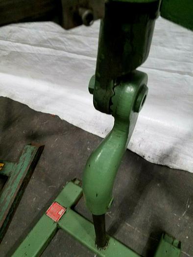 Used Aero 30" Stock Reel Payoff for feeding metal stock to power punch press